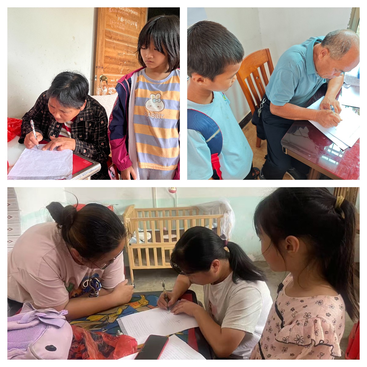 暑期行家访　防溺护平安