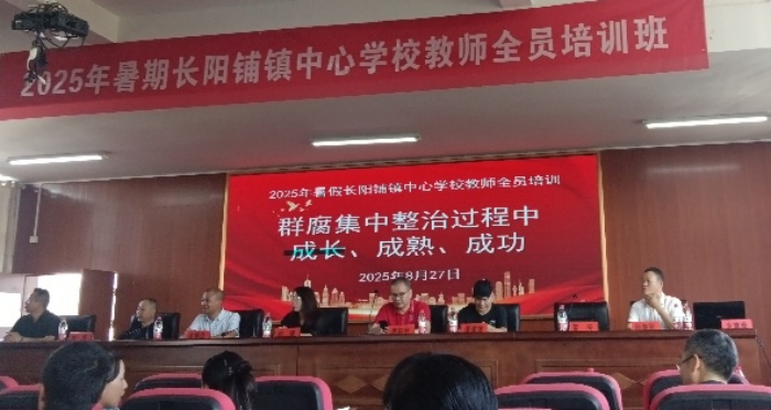 以群腐整治为基，赋能教师成长成熟