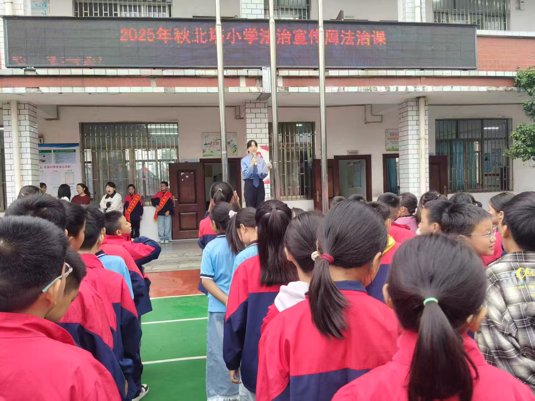 北塔区状元教育集团北塔小学开展法治宣传进校园