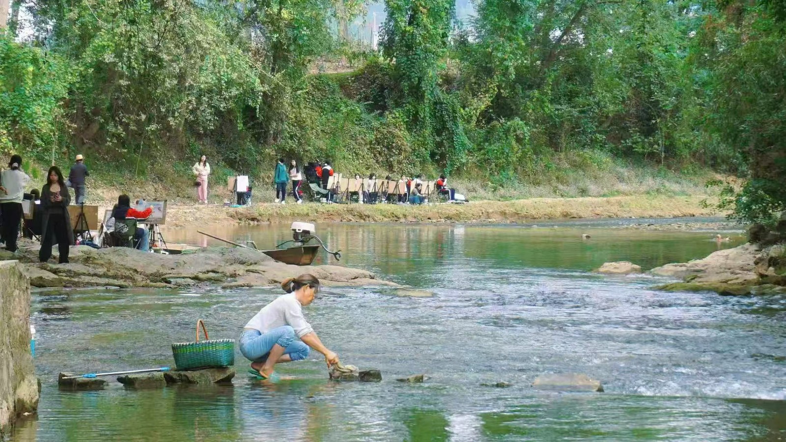 笔墨绘伏溪，艺术赋能乡村振兴