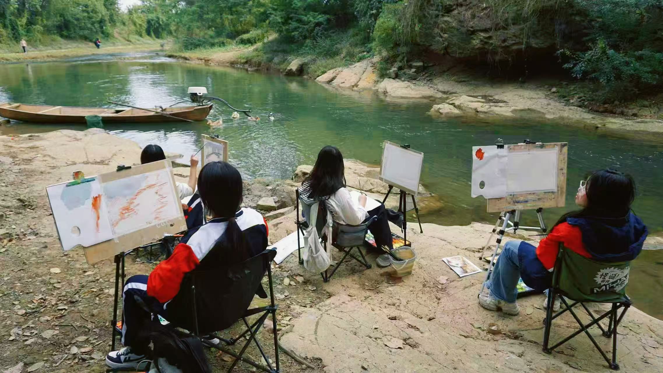 笔墨绘伏溪，艺术赋能乡村振兴