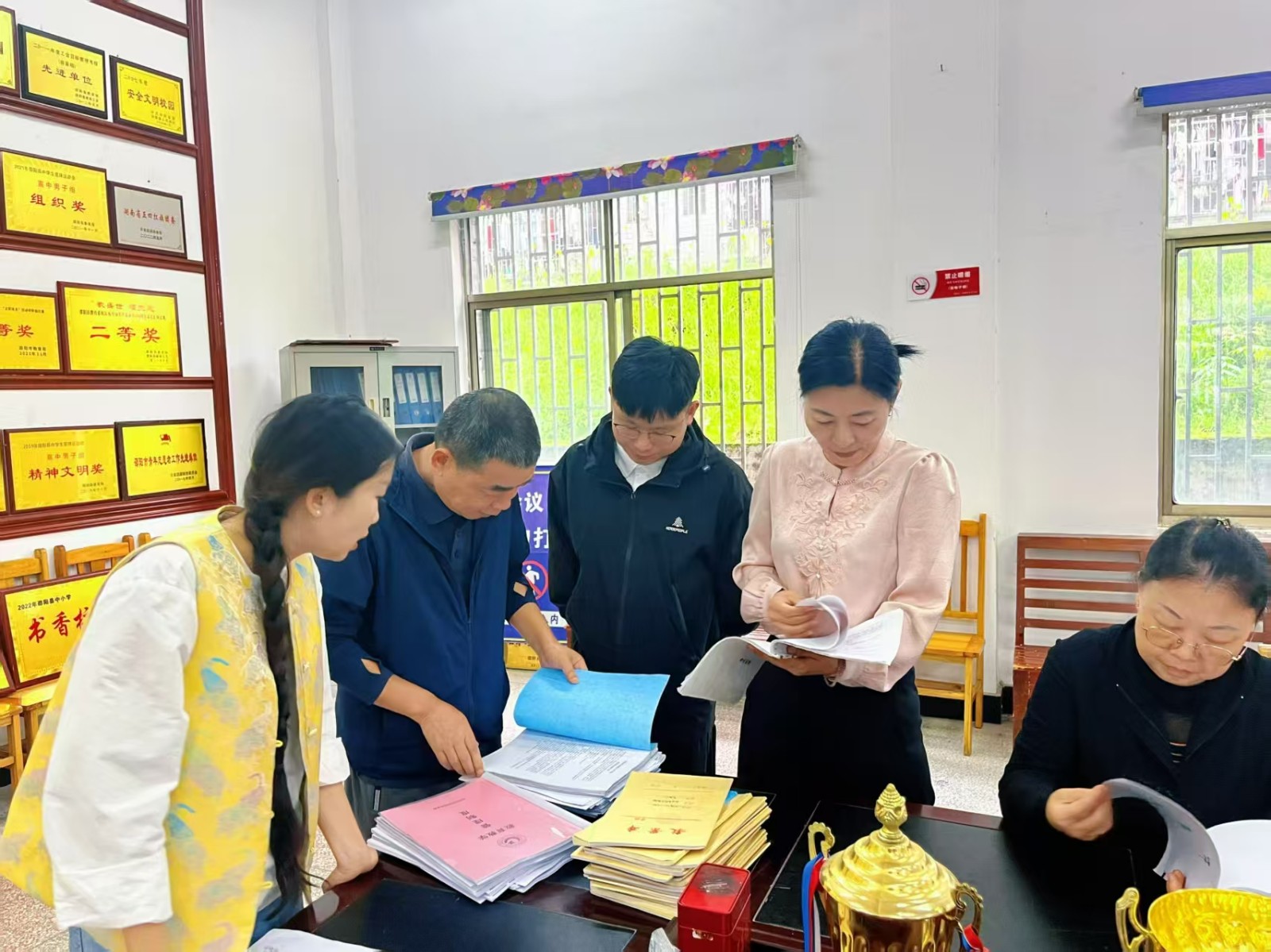 中高衔接促发展，督导检查提质效
