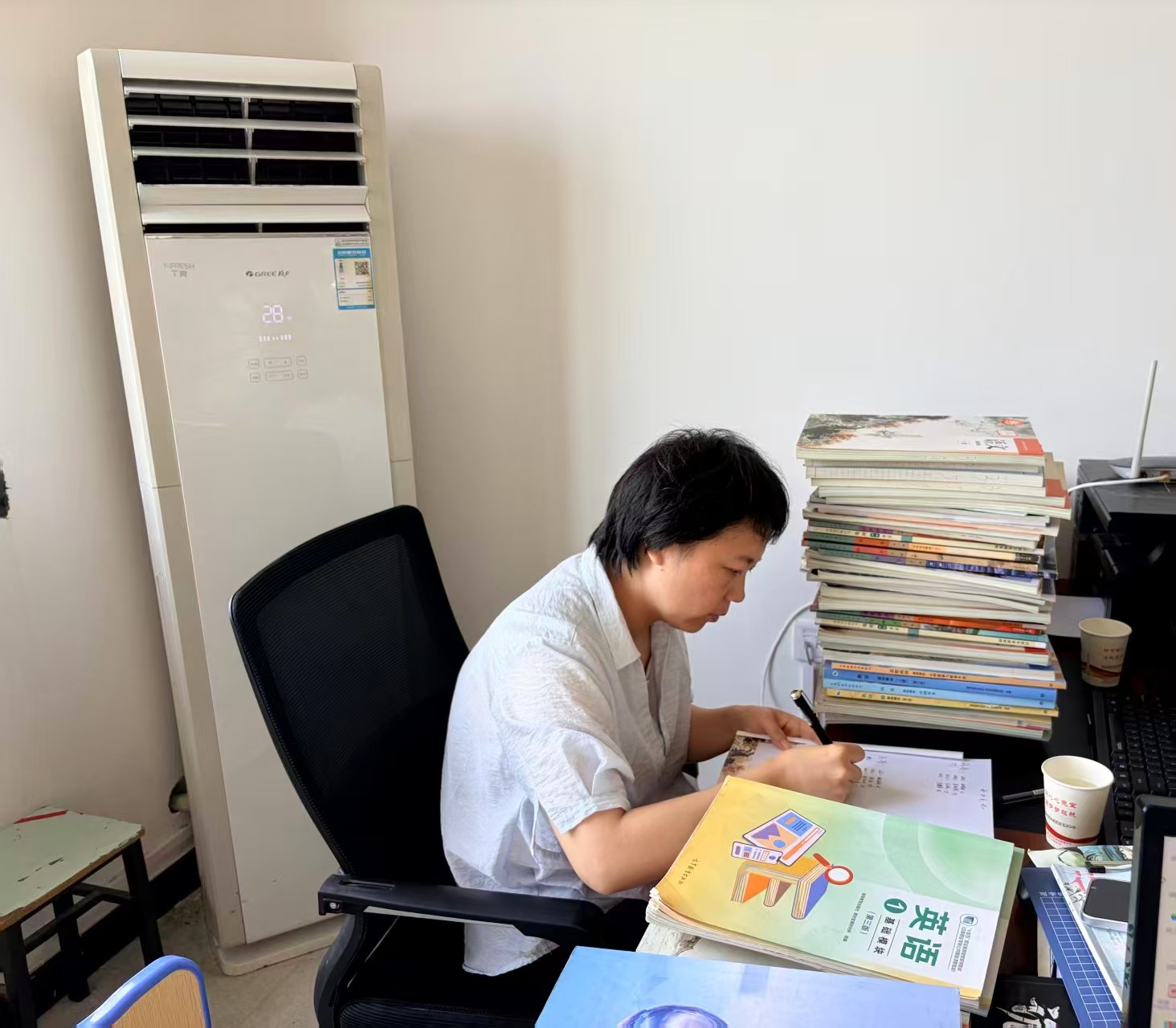 落笔生花记真知，良好习惯促学风