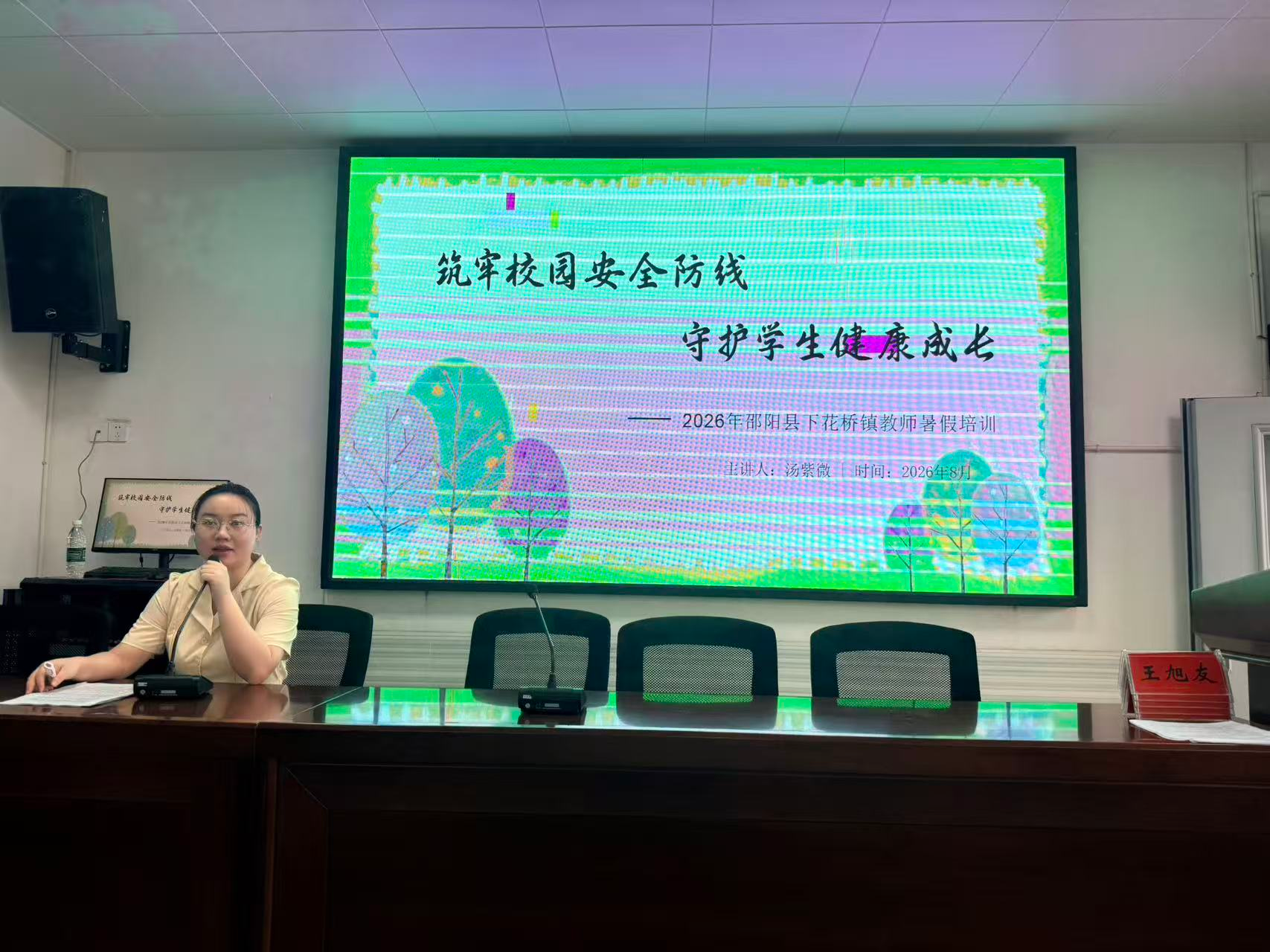 下花桥片小学部暑假教师全员培训圆满落幕